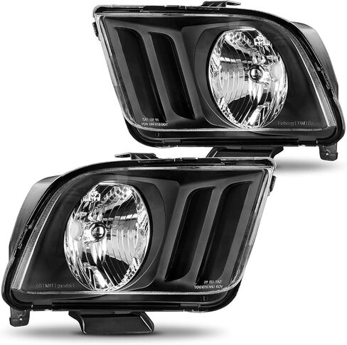 DWVO Headlight Assembly Compatible with 1999-2004 Ford Mustang Passenger and Driver Side Headlamps in Saudi Arabia