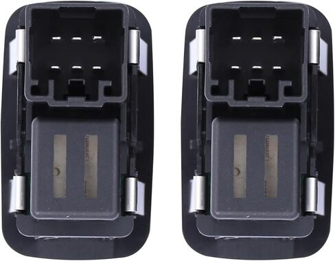 MOTOKU Rear Driver and Passenger Side Window Switch for Chrysler 300 2011-2014, Dodge Charger 2011-2015, Journey 2011-2020, Ram 1500 2500 3500 4500 2016-2018,Ram 1500 Classic 2019-2024 in Saudi Arabia