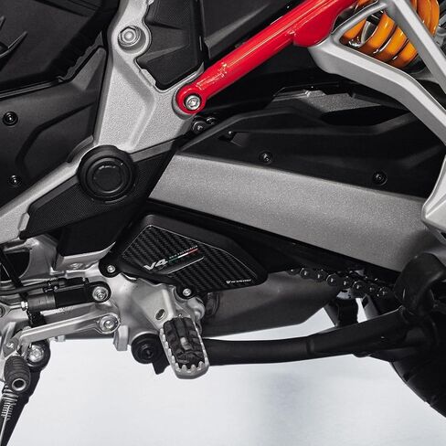 ملصقات ثلاثية الأبعاد للدراجة النارية من الراتنج متوافقة مع Ducati Multistrada V4 2021-2024. وسادة كعب لحماية الدراجة من الصدمات والخدوش. زوج من الملصقات ثلاثية الأبعاد من الراتنج لأداة Moto in Saudi Arabia