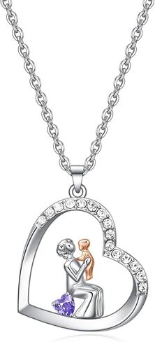 جوهرة الميلاد حفيدة الجدة قلادة المجوهرات-حفيدة الجدة الهدايا-الجدة الجدة عيد الميلاد هدايا عيد الحب in Kuwait