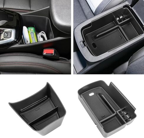 Center Console Organizer Compatible with 2024 2025 2026 Chevy Trax Armrest Storage Box and Center Console Middle Storage Tray Insert Secondary Interior Accessories in Kuwait