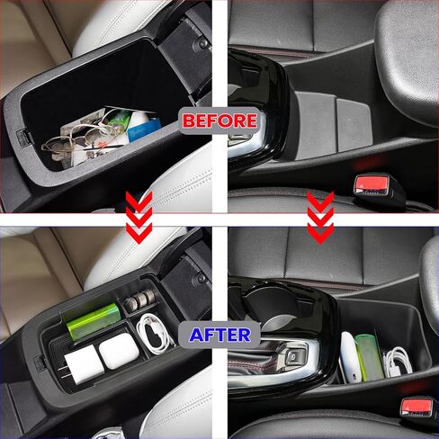 Center Console Organizer Compatible with 2024 2025 2026 Chevy Trax Armrest Storage Box and Center Console Middle Storage Tray Insert Secondary Interior Accessories in Kuwait