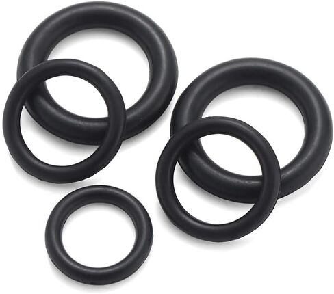 10pcs Black Nitrile O-ring Thickness CS1mm/1.5mm/2mm/3mm Outer Diameter 3-80mm Rubber Oil Resistant Gasket(OD 75mm(10pcs),Cs 2mm) in Kuwait