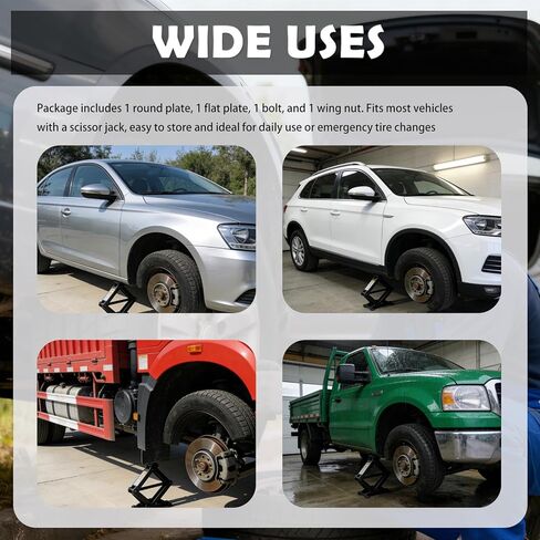 Portable Car Jack Ratchet Wrench with Long Handle,360° Swivel Car Jack Handle Replacement Tire Wrench for Labor-Saving,Universal Tire Changing Tool Cars Jacks Accessories in Kuwait