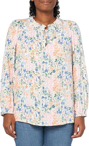 Tommy Hilfiger Women's with Tie Long Sleeve Blouse Sportswear Top in Saudi Arabia