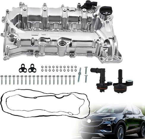 22400-2GGB0 Engine Valve Cover Compatible with Hyundai Santa Fe 2019-20,Santa Fe Sport 2016-18,Sonata 2015-19, Tucson 2015-18;Kia Optima 2016-20,Sorento 2015-20 2.0L & 2.4L in Kuwait