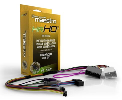 سرج Idatalink Maestro HRN-HRR-HO1 لمركبات مختارة من Honda & Acura 2002-15، استبدل راديو المصنع مع الاحتفاظ بأدوات التحكم في عجلة القيادة واستخدام أمبير (مطلوب وحدة ADS-MRR أو ADS-MRR2) in Saudi Arabia