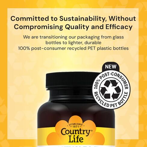 Country Life Chewable L-Lysine 600mg - 60 Tabs - Supports Immune Health - Supports Natural Collagen Production - Vitamin D - Elderberry - Great Taste in Saudi Arabia