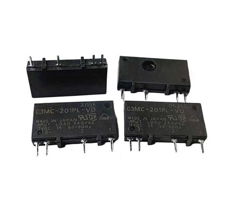 10pcs/lot Relay G3MC-201PL-VD 12VDC 1A 4pins Solid-State Relay AQG12212 in Kuwait