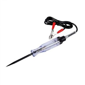Electrical Wire Circuit Tester,Auto 6V 12V 24V Dc Car Truck Voltage Circuit Tester Car Test Voltmet Long Probe Pen Light Bulb Car Circuit Diagnostic Tool Current Tester Test Light