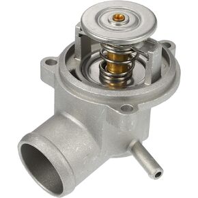 X AUTOHAUX 1112030875 Engine Coolant Thermostat Housing Assembly for Mercedes-Benz C180 C200 C220 C230 1995-2000