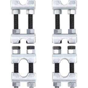 Acouto Coil Spring Compressor Adjustable 4pcs Mini Coil Spring Compressor 2 Way Adjustable Spring Spacer Carbon Steel Shocks Adjuster Tool Automotive