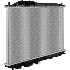 SCITOO Full Aluminum Radiator Replacement for 2006 2007 2008 2009 2010 2011 for Honda for Civic Sedan 1.8L 2922 Plastic Radiator