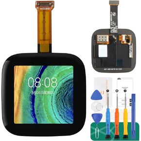 for Fitbit Versa 2 Screen Replacement 2019 for Fitbit Versa 2 FB507 Screen Replacement for Fitbit Versa 2 LCD Display Touch Screen Digitizer Assembly Repair Kits WQLQ982