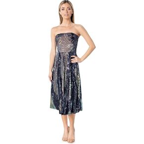 Dress the Population Women's Ruby Fit and Flare Midi Dress in Saudi Arabia