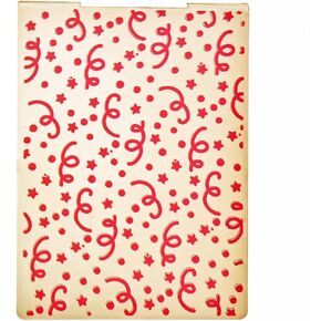 Star Dots Plastic Embossing Folders for Card Making Scrapbooking and Other Paper Crafts 22051852