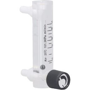 Air Flow Meter, Gas Flow Meter Tester Air Adjustable Panel Measure Control Flowmeter 10‑1000ml/min
