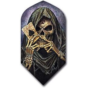 US Darts 3 Sets (9 Flights) Alchemy Grim Reaper Slim Dart Flights