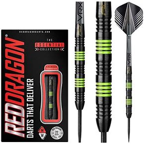 Red Dragon Freestyle 90% Tungsten Steel Darts with Flights and Stems