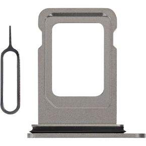for iPhone 13 Pro Max Black SIM Card Tray Replacement Single SIM Version for iPhone 13 Pro SIM Slot Adapter 13Promax Card Holder with SIM Ejector A2641 A2643 A2644 A2645 A2484