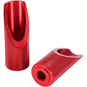 for Honda ruckus pegs 2pcs Motorcycle Aluminum Alloy Foot Pegs Footboard Accessories Fit for Honda(Red) Foot Peg Footrest Motorcycle Footboard Rider Foot Peg Motorcycle Floor Peg Highway Pegs Motorcy