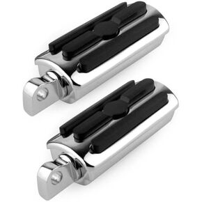 Motorcycle Highway Pegs Passenger Footpegs Male Mount Foot Rest Pedal Compatible with Harley Davidson Touring Street Glide Road King Road Electra Glide Sportster Dyna Softail
