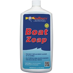 Sudbury Boat Zoap, Boat Cleaner Soap, Multi-Purpose Boat Soap, Essential Boat Accessories, 32 oz.