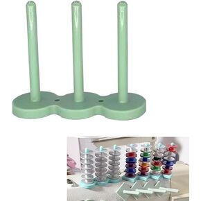 BOYYOEE Magnetic Bobbin Holder – Thread and Bobbin Organizer for Machine Sewing Magnetic Adsorption Bobbin Organizer 4 Storage