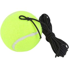 Tennisball an schnur + Tennis Ball Tennis Beginner Training Ball with 4M Elastic Rubber String for Practice
