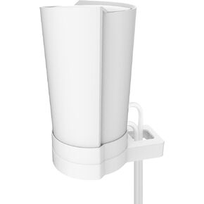 Bangcheer-Wall Mount for TP-Link, Deco X90/X95/XE200 WiFi 6 Wall Mount Bracket with Cable Organizer Home Mesh WiFi System, Sturdy Bracket Holder Space Saving TP-Link Router Wall Holder,White,of 1Pack
