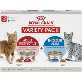 Royal Canin Feline Health Nutrition Indoor Adult Loaf in Gravy Pouch Cat Food, 3 oz, (Pack of 12)