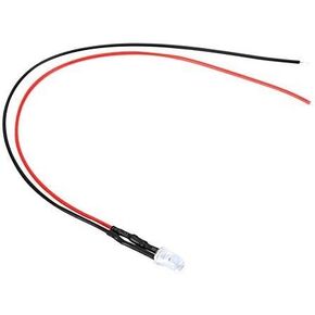 5mm Pre Wired LED Diodes Light, 10pcs 12V LED Light Emitting Diode Wired Multicolor Small LED Lamps(Multicolor slow)