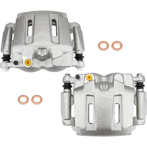 BRTEC 18B5022 18B5023 Front Brake Calipers 2005 2006 2007 2008 2009 2010 2011 2012 for Ford F250 F350 Super Duty