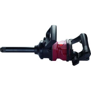 SUNTECH SM-47-4073L7 Air Impact Wrench with 7" Light Weight Extended Anvil, Red/Black, 1"