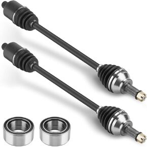Front Left Right CV Axle Drive Shaft & Wheel Bearings for Polaris RZR XP/XP 4 1000, RZR XP Turbo High lifter Permium Sport 2020 2021 1333942 1334273 ATV Axle Replacement