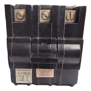 Federal Pacific 3P20 3 Pole 20A 240V Circuit Breaker