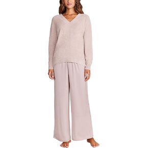 Barefoot Dreams CozyChic Lite V-Neck Seamed Pullover, Women’s Pullover, Great for Gym, Super Soft Sweater in Saudi Arabia