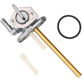 AHL Gas Tank Fuel Petcock Shut Off Valve Switch compatible with KAWASAKI KLR650 KLR-650 KLR 650 1987 1988 1989 1990-2018;51023-1390 51023-1148 51023-0003 51023-0715