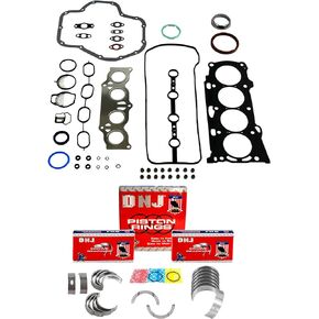DNJ RRK932 Engine Re-Ring Kit for 2007-2015 / Scion/tC / 2.4L / DOHC / L4 / 2362cc / 2AZ-FE, 2AZ-FXE