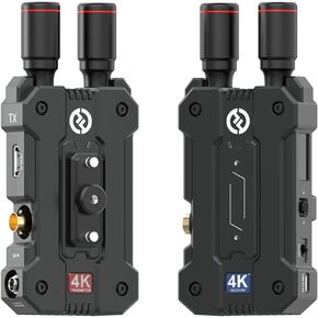 نظام نقل الفيديو اللاسلكي Hollyland Mars 4K وجهاز الاستقبال HDMI SDI مع 4Kp30/1080p60,450FT Los Range 66ms لمصور الفيديو/المصور الفوتوغرافي/مخرج الأفلام/المصور السينمائي in Kuwait