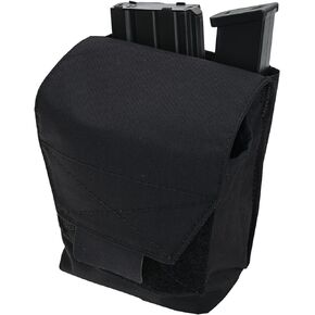 Molle Admin Pouch with Elastic Mag Insert,SABADO Multifunctional GP Pouch Utility Tools Storage,EDC Bag Fit Tactical Vest and Belt