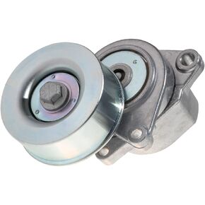 38284 (For L4 2.5L,No Hybrid) Accessory Drive Belt Tensioner Pulley Assembly Compatible With 2007-2012 Ni-ssan Altima Sentra, 2008-2013 Rogue [# 119558J000 11955JA00A]