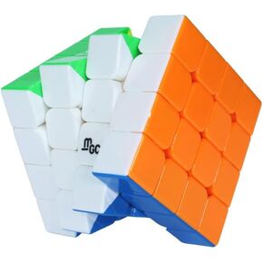 cuberspeed YJ MGC 4X4 M UV Coated stickerless Speed Cube UV Coated MGC Magnetic 4X4X4 Cube Puzzle