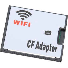 Memory Card to CF Adapter, WiFi Memory Card to CF Adapter for iOS 5.1.1+, for Android 3.0+, Plug and Play, Memory Card to CF Compact Flash for Camera