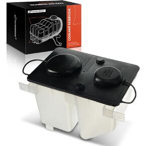 A-Premium Engine Coolant Overflow Recovery Reservoir Tank [with Cap] Compatible with Ford F-150, F-250, F-350, F53, F Super Duty & Ranger 1989-1992, Bronco 1987-1996, Explorer 1991-1994