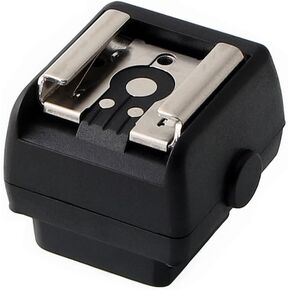Flash Hot Shoe Adapter Speedlight Shoe Mount Converter for Sony A900 A850 A750 A700 A550 A500 A380 A350 A330 A300 Minolta a5D, a7D, a5, a7 Interface to Universal Standard Hot Shoe with PC Sync Port