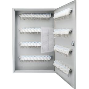 Barska Position Lock Box with White Tags Cabinet, 160 Keys, Multi