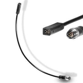 720074-12 AS EC QDE 12 Ethernet Adapter Cable, Black Replace for Humminbird Compatible with Helix 7 G2N & G3N Models, All Helix 8, Helix 9, Helix 10, Helix 12 and Helix 15 Models