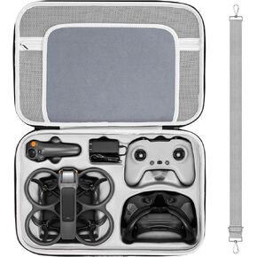 FPVtosky Avata 2 Carrying Bag for DJI Avata 2 Accessories, DJI Avata 2 Fly More Combo Hard Bag, Portable Travel Carrying Case for DJI Aavat 2 Drone Accessories