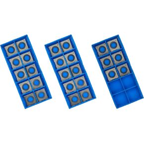 40938 14.25mm Square 2-Sided Tungsten Carbide Inserts, OEM Replacement for Cutech Spiral Cutterhead Benchtop Woodworking Machines, 14.25 x 14.25 x 2mm (26) in Saudi Arabia